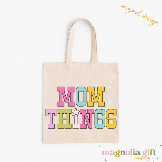 Mom Things Tote Bag