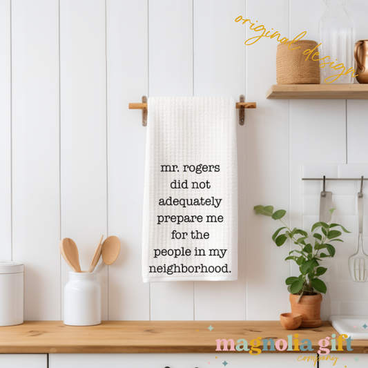 Mr. Rogers Tea Towel
