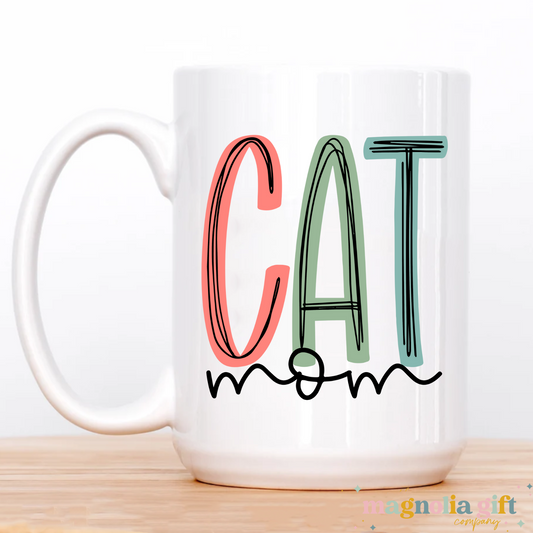 Muted Cat Mom Coffee Mug