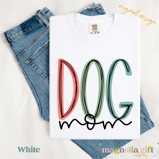 Muted Dog Mom Tee
