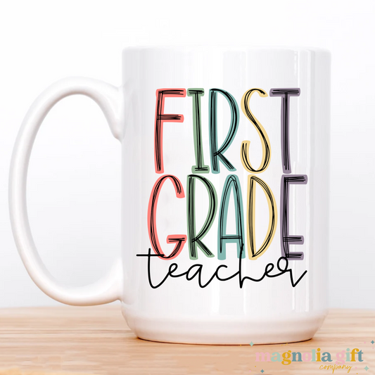 Muted Custom Grade/Teacher Coffee Mug