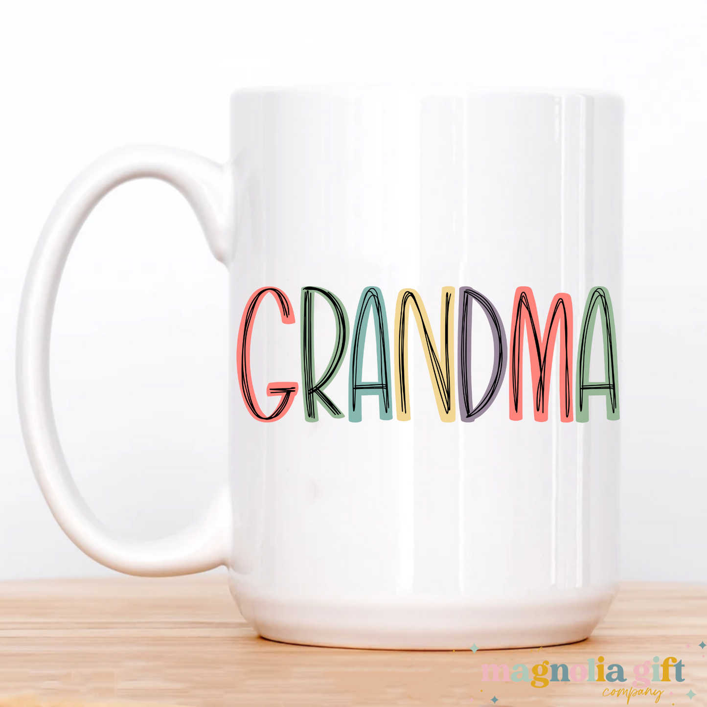 Muted Custom Family Title Coffee Mug