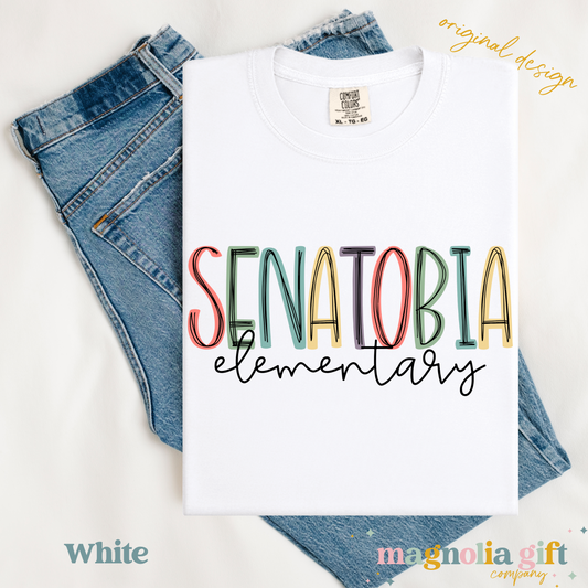 Muted Custom School Tee