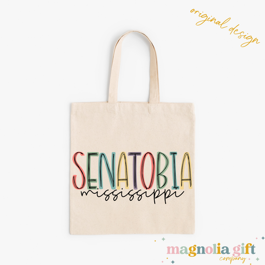 Muted City/State Tote Bag
