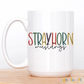 Muted Custom Mascot Coffee Mug