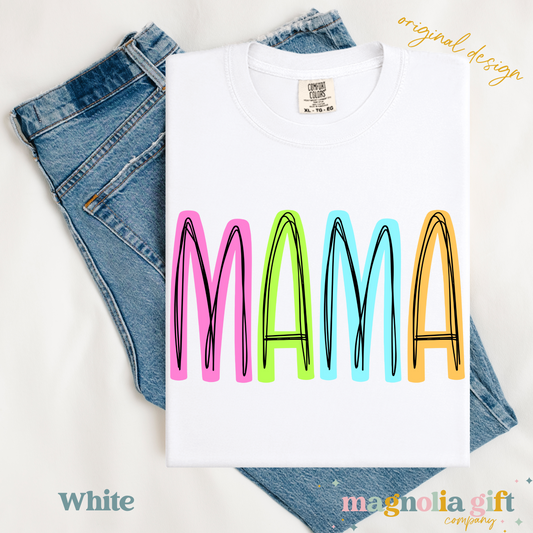 Neon Family Title Tee