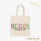 Neon Grade/Teacher Tote Bag