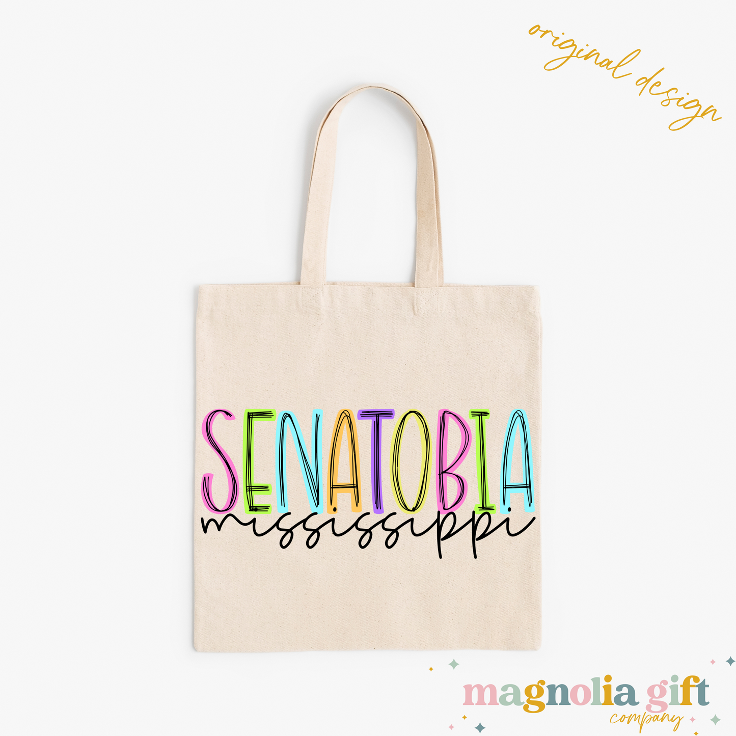 Neon City/State Tote Bag