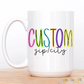 Neon Zip Code Coffee Mug