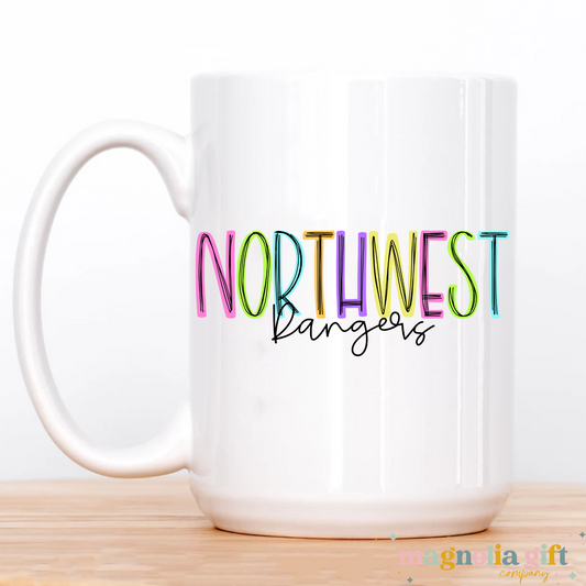 Neon Mascot Coffee Mug