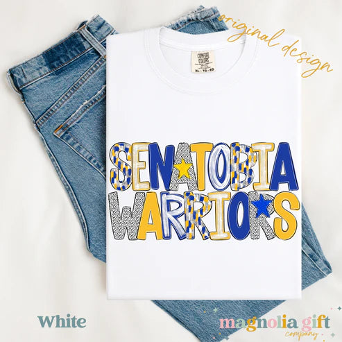 Poppy Senatobia Warriors Tee