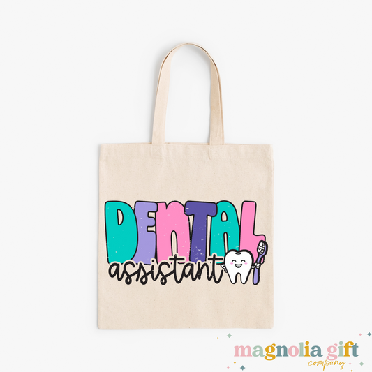 Retro Dental Assistant Tote Bag