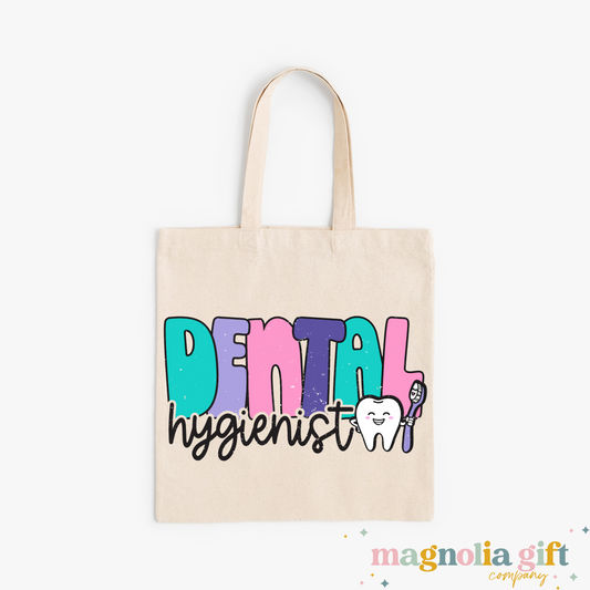 Retro Dental Hygienist Tote Bag