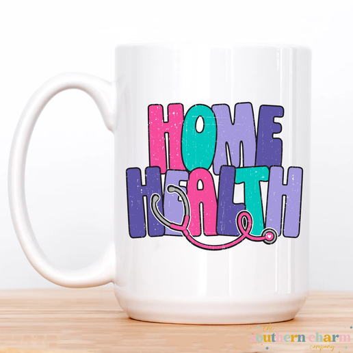 Retro Home Health Coffee Mug