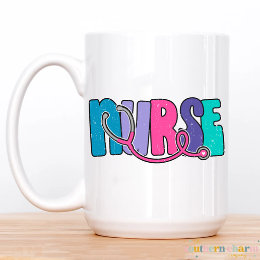 Retro Nurse Coffee Mug