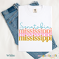 Stacked City/State Tee