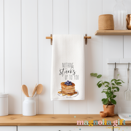 Stacks Up Tea Towel