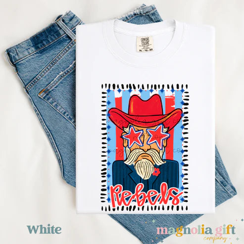 Stamp Mascot-Rebels Tee