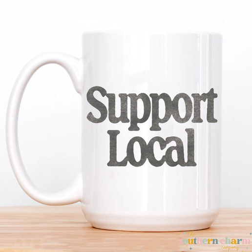 Support Local Coffee Mug