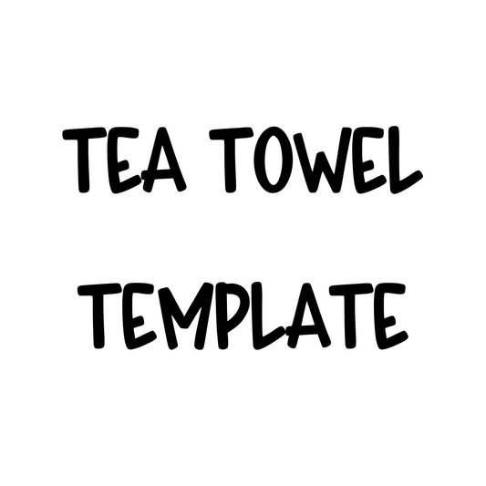 TEA TOWEL TEMPLATE