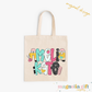 Teach Alpha Name Tote Bag